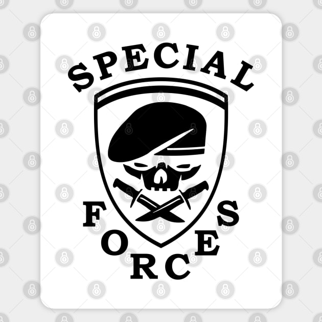 Mod.3 Special Forces Airborne Army Commando Magnet by parashop